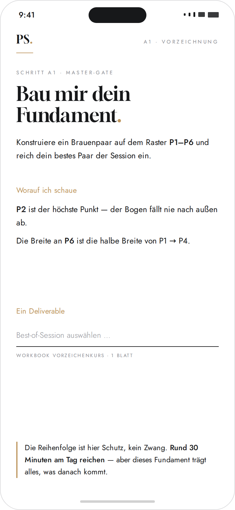 Anwendung: Die Aufgabe