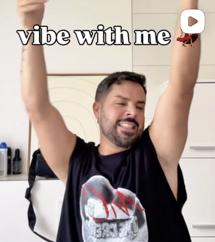 Instagram-Post: vibe with me