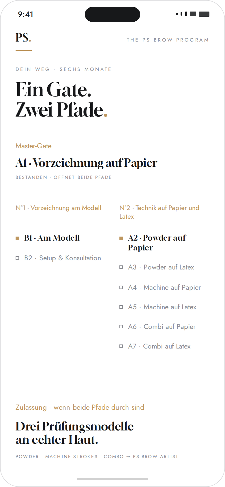 Anwendung: Ein Gate, zwei Pfade