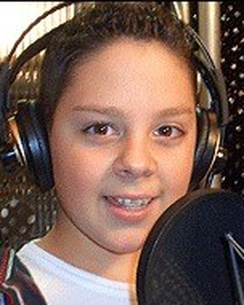 Pino 2004 beim Kiddy Contest im Tonstudio
